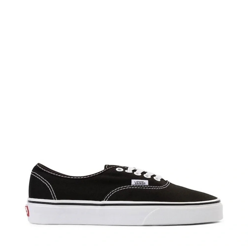 Vans Off The Wall Kids‎ 2.5 Black Canvas Slip On Sneakers